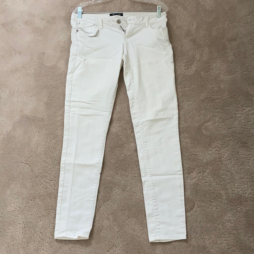 Forever 21 white skinny jeans